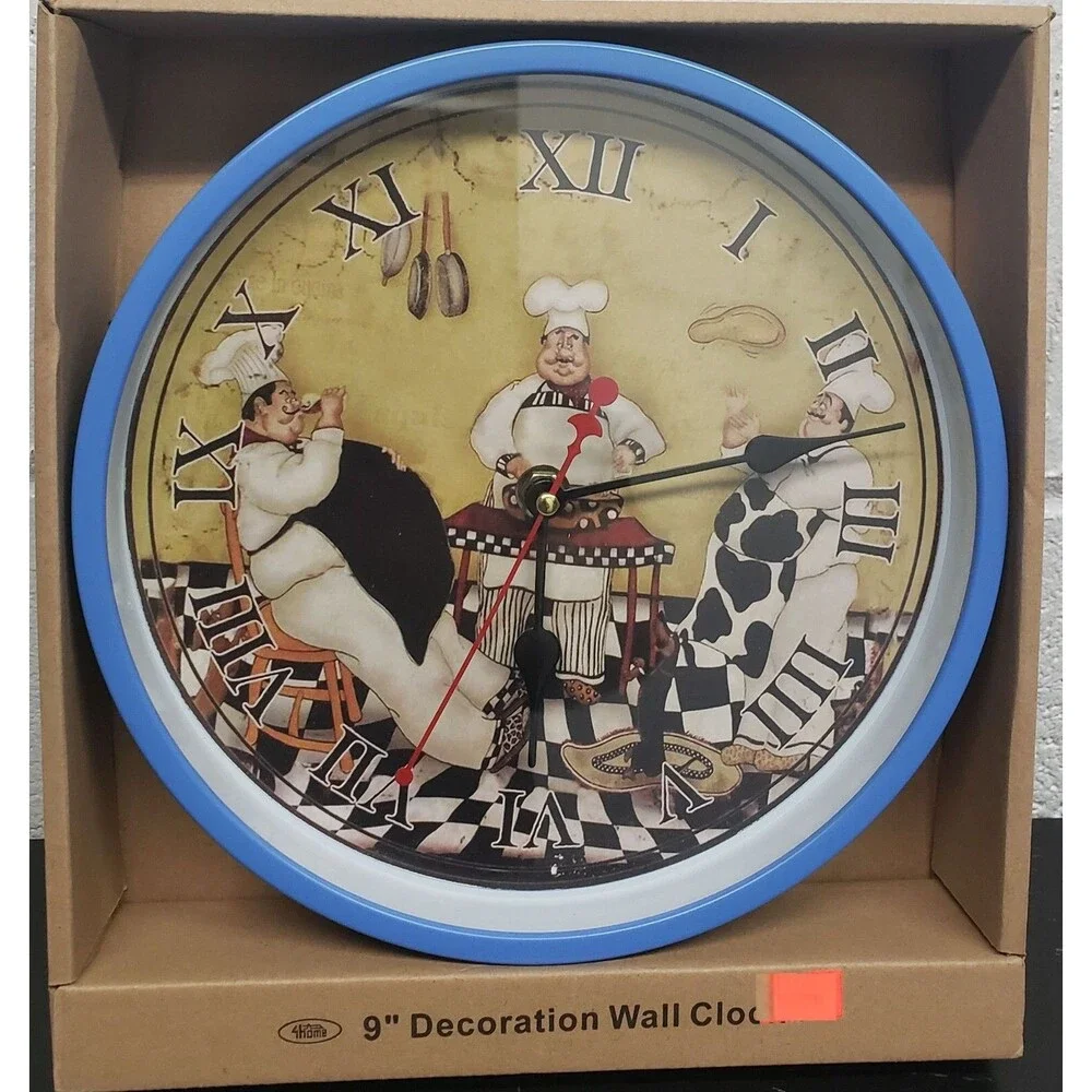 Plastic Wall Clock, (9